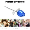 thumbnail image 5 of Rose Flower Cremation Urns for Ashes Memorials Urn Stainless Steel Long Stem Rose Bud Keepsake Decorative for Human/Pet, 5 of 7