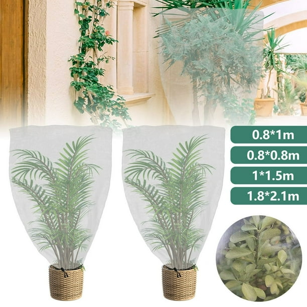 AMERTEER Garden Plant Protector Fruits Bushes Protection Netting Covers Bags Plant Cover Bags