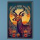 thumbnail image 1 of Cuadros Decorativos 5D DIY Full Round Drill Diamond Painting Elk Kit Decoración del hogar Art Craft(2) Wdftyju embutido en tela, 1 of 9