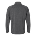 thumbnail image 5 of HUK H1200715 Men's Airweight Heather Quarter-Zip Pullover-Volcanic Ash Heather-2XL, 5 of 6