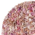 thumbnail image 5 of SAFAVIEH Rio Cassandra Confetti Polyester Shag Area Rug, Ivory/Pink, 4' x 4' Round, 5 of 7