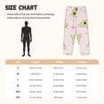 thumbnail image 3 of Balery Avocado Doing Sport Yoga Pantalones de pijama para mujer, pijamas ultraligeros, pantalones de estar por casa-Small, 3 of 6