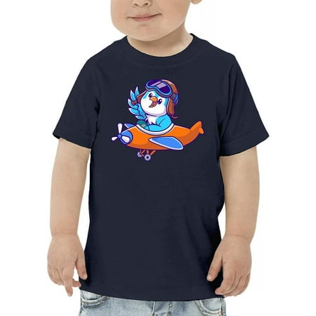 

Cute Bird On Airplane T-Shirt Toddler -Image by Shutterstock 2 Toddler