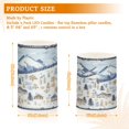 thumbnail image 6 of Yayeee Flameless Candles with Remote Flickering Battery Operated Multi Color Changing, Light Blue Mountain, 6 of 7