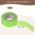 thumbnail image 2 of Uxcell Flagging Tape Non-Adhesive Plastic Neon Survey Marking Tape for Tree Hunting Boundaries Hazardous Areas Green 8, 2 of 5