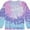Cotton Candy, variant on Colortone Tie-Dye Long Sleeve T-Shirts Men Adult S to 3XL