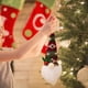 thumbnail image 4 of Hanging Gnome Christmas Decorations With LED Light, Lovely Faceless Doll Gnomes Santa Doll Luminous Xmas Dolls For Christmas Tree Decorations, 4 of 8
