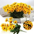 thumbnail image 2 of Arrangement Floral Réaliste en Soie pour Centre de Table à Domicile, 2 of 8