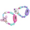 thumbnail image 5 of 2 pulseras coleccionables con deformación retorcida, brazaletes de tiempo de animales, collar, juguetes DIY para niñas, regalo (gato ratón), 5 of 5