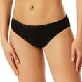 thumbnail image 3 of UNCOVER by SCHIESSER Calzoncillos para mujer  - Tai, algodón suave, paquete de 3 Negro 3XL (XXX-Large), 3 of 5