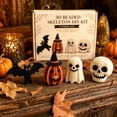 thumbnail image 4 of 3D Beaded Pumpkin DIY Kit – Halloween 4-Piece Handmade Pumpkin Craft Set, Cute 6D DIY Pets Animal Beading Kit with Instructions, Creative Beading Craft Decoration Gifts for Beginners, 4 of 7