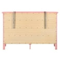 thumbnail image 5 of Home Square 3-Piece Set with Dresser TV Stand and 3-Drawer Nightstand in Pink, 5 of 16