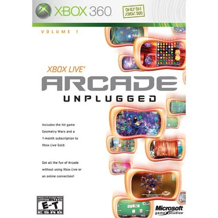 Xbox Live Arcade Unplugged Xbox 360 (Best Xbox Arcade Games)