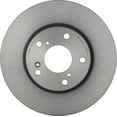 thumbnail image 2 of Brembo 09D88111C02; Brake Rotor; Vented; One Piece Design; Wheel Bolt Pattern 5 x 114.3 Millimeter; Gray Cast Iron; Single, 2 of 3