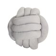 thumbnail image 4 of Bola de almohada de nudo, decorativa, hecha a mano, decoración redonda suave y linda decoración de almohada estética para el piso de sofá casa de casa, 4 of 8