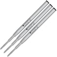 thumbnail image 3 of Lanier Combo Pack - 3 Pack - Monteverde Capless M42 Gel Ink Refill Compatible with most Montblanc Style Ballpoint Pens - Black (Fine Tip 0.6mm), 3 of 3