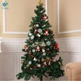 thumbnail image 6 of Deago Set of 24 Plastic Christmas Glitter Snowflake Ornaments Christmas Tree Decorations, 3.9-inch, Blue, 6 of 7
