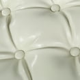 thumbnail image 4 of Christopher Knight Home Hastings Tufted Faux Leather Storage Ottoman by  Ivory, 4 of 9
