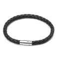 thumbnail image 2 of Pulsera de cuero negra de moda para hombre 2023, pulseras de la amistad y brazaletes, código de modelo 3: 9592 3, 2 of 4