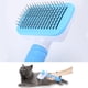 thumbnail image 1 of Cepillo autolimpiante para perros y gatos, elimina eficazmente hasta el 95% del pelo suelto y la caspa, apto para perros y gatos de pelo corto y largo., 1 of 5