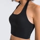 thumbnail image 4 of Sujetador deportivo halter para mujer - Bralette de yoga a prueba de golpes, material de nailon, tallas S-XXL, 4 of 7