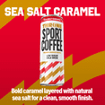 thumbnail image 3 of Throne Sport Coffee Cold Brew Sea Salt Caramel, 150mg Caffeine, B Vitamins, Dairy-Free, Low Sugar Coffee Drink, NSF Certified, 12 Pack, 3 of 8