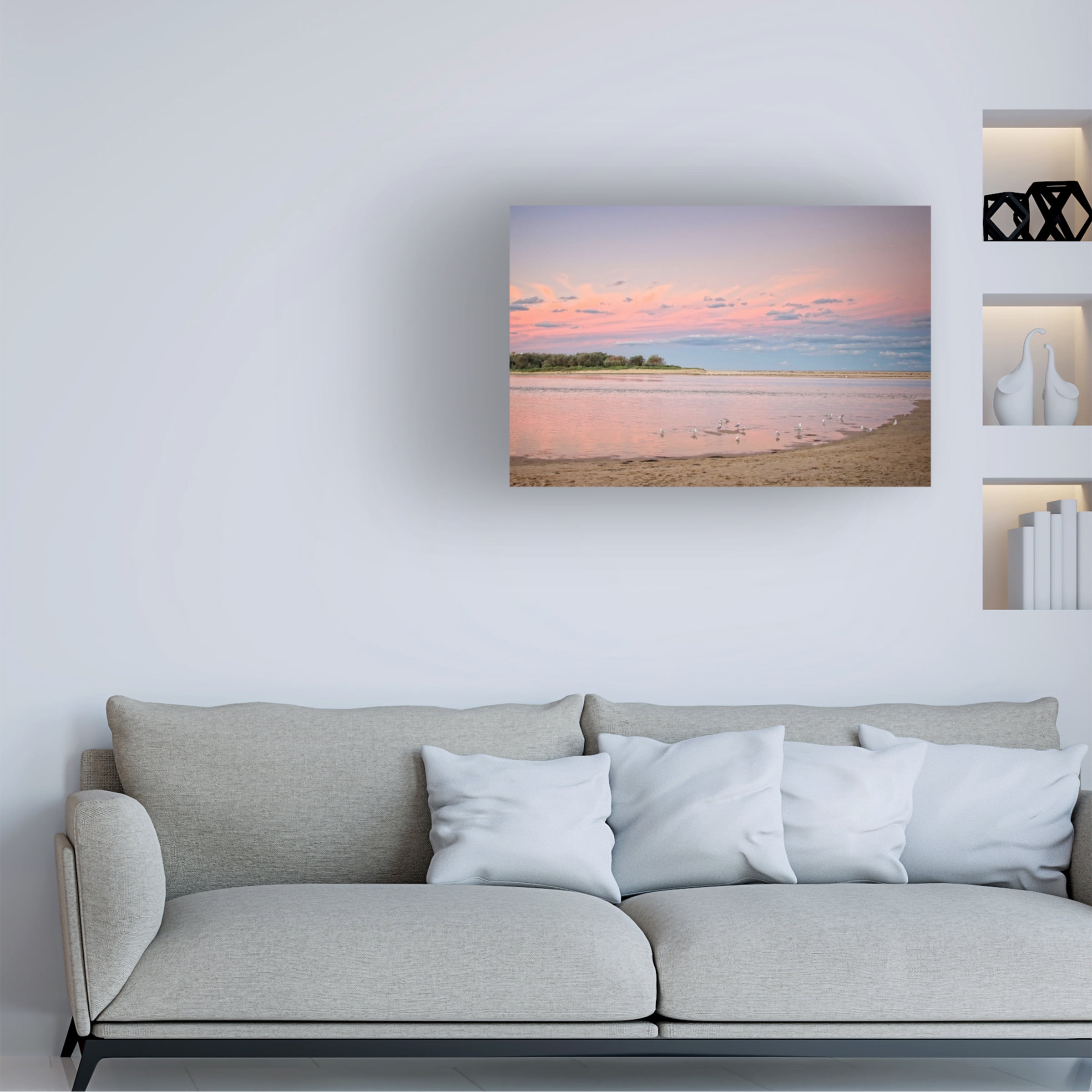 Beata Czyzowska Young 'Sunset Tale' Canvas Art