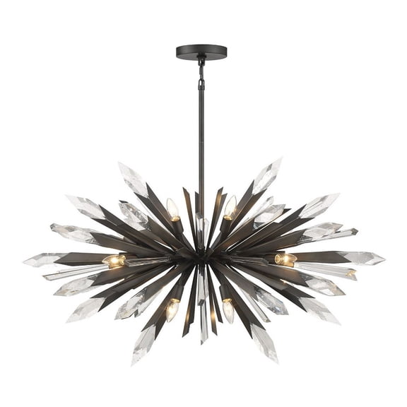 N1948-766-Minka Metropolitan-Elsa - 12 Light Pendant-26.25 Inches Tall and 41.88 Inches Wide