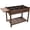 Brown + Wood+4, variant on LIANGKA Dark Brown 8 Pocket Elevated Garden Planter Box Foldable Side Table Mobile Plant Bed for Outdoor Gardening
