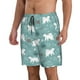 thumbnail image 2 of Fotbe whiter Snow bear Print Trajes de Baño Estampados para Hombre, Shorts de Verano de Secado Rápido, Ropa de Playa, Bañadores-X-Large, 2 of 6