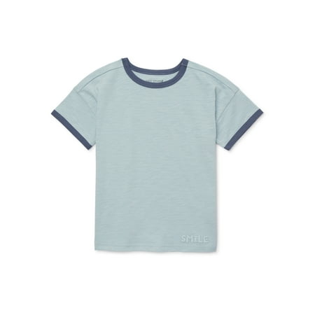 

easy-peasy Toddler Boy Short Sleeve Boxy T-Shirt Sizes 12M-5T