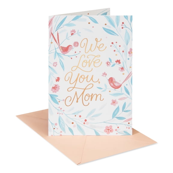 American Greetings Birthday Card for Our Mom (Love and Wishes)