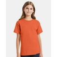 thumbnail image 2 of Hanes Boys Essential-T T-Shirt, M, Texas Orange, 2 of 2