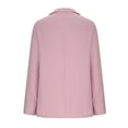 thumbnail image 6 of Lovskoo 2024 Blazers for Women Business Casual Long Sleeve Thin Cardigan Suit Jacket Top Cardigan Pink, 6 of 7