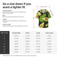 thumbnail image 7 of Gaeub Fresh Avocado Men's Lapel Short Sleeve Shirt, Relaxed Fit Shirt, Soft and Breathable for Outdoors Party Travel - XX-Large, 7 of 7