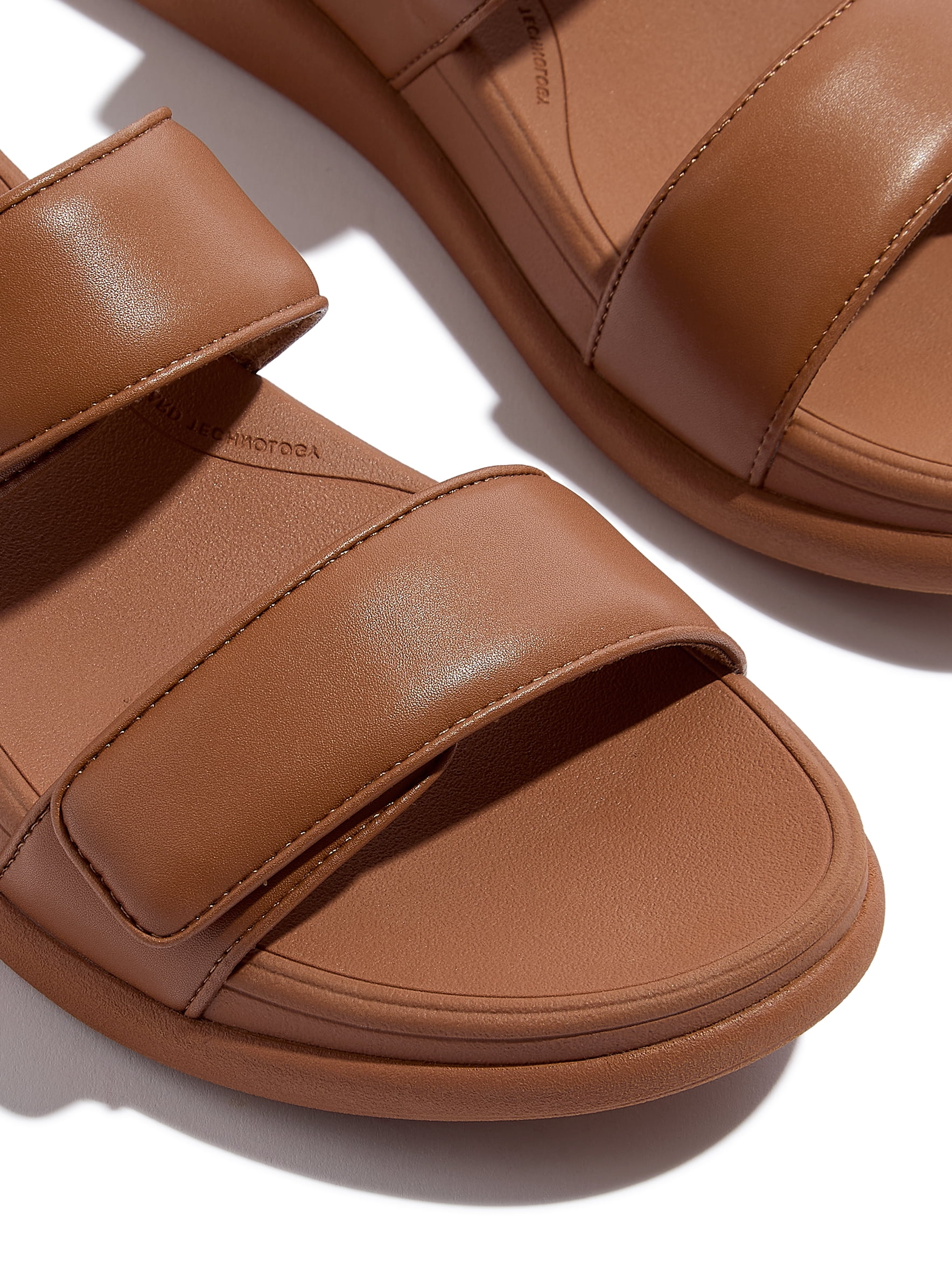 Fitflop Women's F-Mode Go Adjustable Flatform Two-Bar Slides