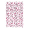 thumbnail image 3 of Valentine's Day Shower Curtain Decorations,70.8x70.8 inch Romantic Love Heart Shower Curtain for Bathroom Decor, 1Pc Colorful Love Hearts Pattern Fabric Bathroom Curtain for Home Bath Decor, 3 of 6