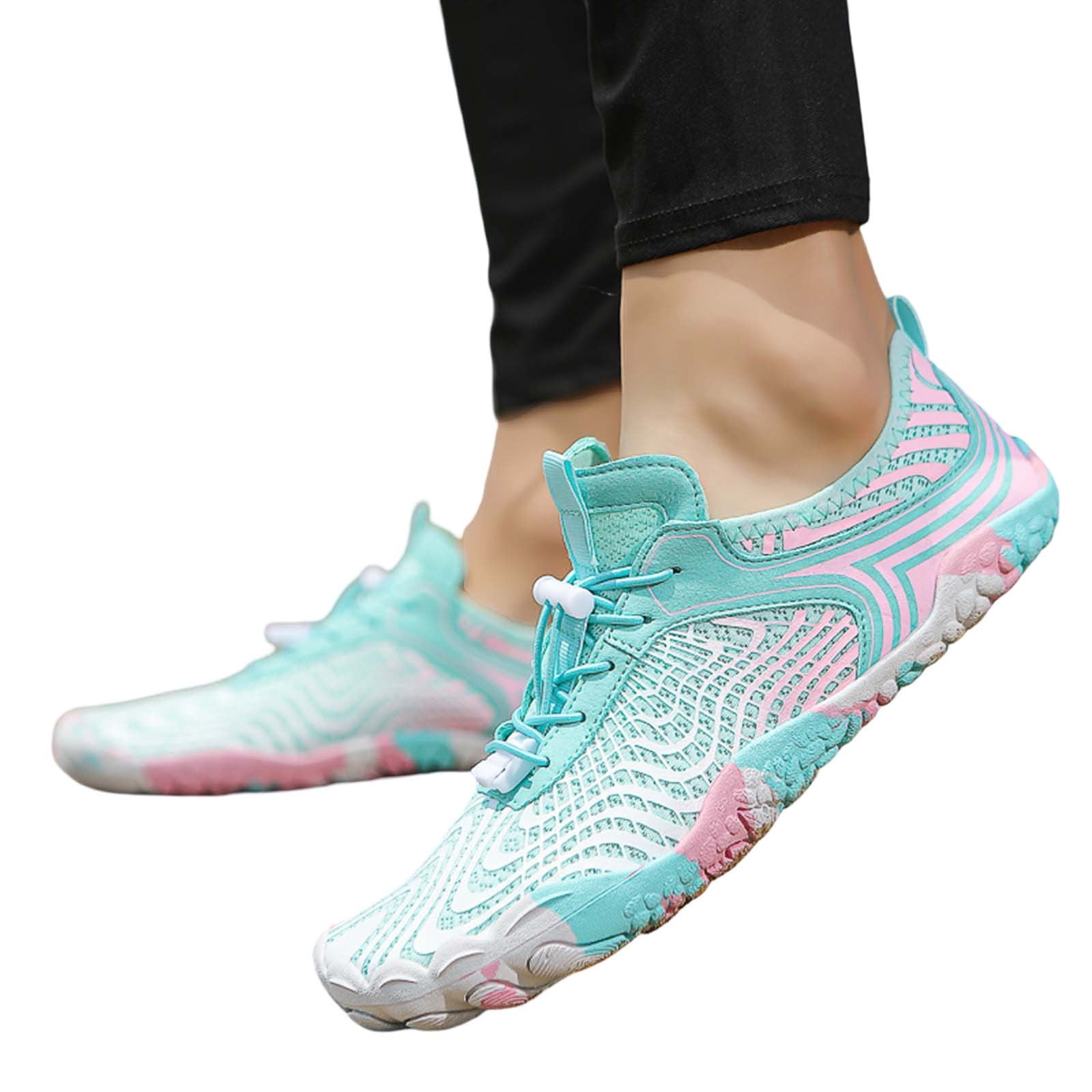CHENge Hiking Cloud-Like Barefoot Shoes Women Men Footwear, Unisex Running Shoe for women, Wide Toe Box Zero Drop Slight Arch-Support Breathable Walking Shoes