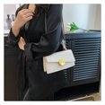 thumbnail image 1 of Bolsa De Hombro Bolsa de hombro para mujer Bolsa PU Simple Cuadrado Color sólido Mensajero Blanco Sywqhk Para Estrenar, 1 of 6