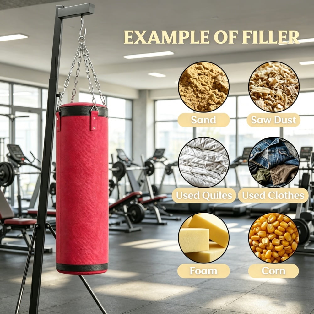 Punching Bag Stand with Sandbag