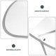 thumbnail image 4 of Hombro reemplazable Brima Rain Poncho Cap Brim Capacina Rair Protector Suministro de impermeable Suministro, 4 of 6