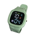 thumbnail image 5 of Electronic Watch Battery-operated Adjustable Comfortable Shockproof Wear-resistant Time Square Dial Student Sports Digital Wristwatch for School, 5 of 5