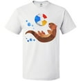 thumbnail image 3 of Inktastic Cute Otter and Beachball T-Shirt, 3 of 5