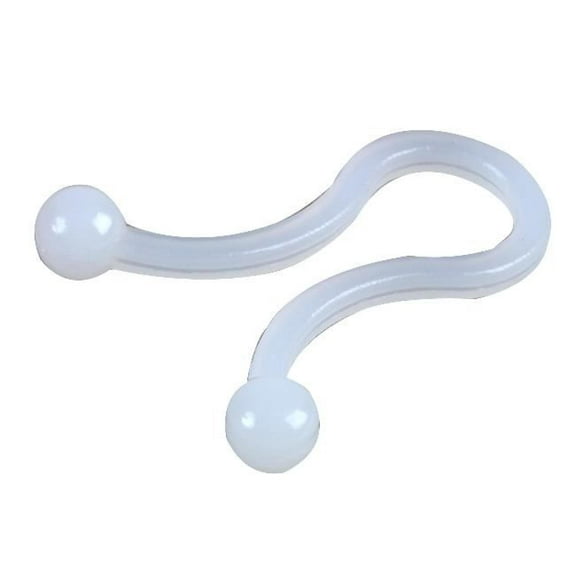 PRO POWER - Twist Lock Cable Ties 13.3mm (Bundle Dia.) White 100 Pack