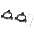 thumbnail image 1 of 1 Par de de Precarga de Horquilla de Suspensión Delantera de Motocicleta CNC de Aluminio 22mm para 1999-2003 2 Negro, 1 of 9
