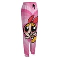 thumbnail image 5 of The Powerpuff Girls Women's Jogger Track Pants Print Drawstring Lounge Sweatpants Casual Trousers for Yoga, Workout M, 5 of 7