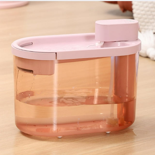 Automatic Pet Drinking Dispenser, Quiet Cat Water Fountain Circulation Water Dispensing, Cool and Refreshing Drinks, 2.2L Charging Dog Water Bowl with Dust Cover