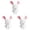 Multicolor 3PCS, variant on Dog Toys Dog Plush Toys Assortment Value Bundle Dog Squeaky Toys Assortment Puppy Pet Dog Toy Dog Squeak Toy For Medium Large Dogs