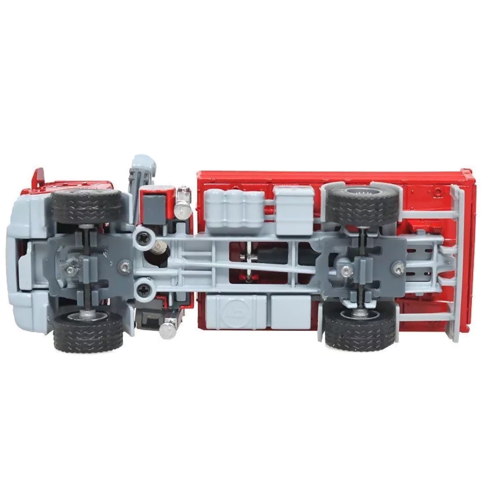 Fine Alloy Crane Truck Model, Strictly Proportional, 1:50 Scale, Excellent for Decorating Home & Special Gifts