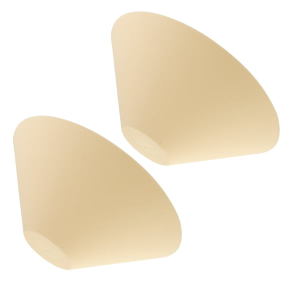 FRCOLOR 2 Pcs Fluorescent Plastic Lampshade Wall Light Shade 31X31X12CM White